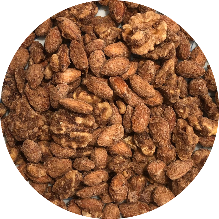 Happy Mixed Nuts (Cinnamon Coated)